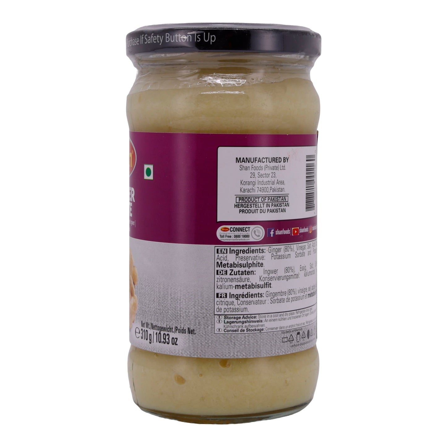 Ingwerpasta Shan | Praktisch | Voor authentieke gerechten | 310 g
