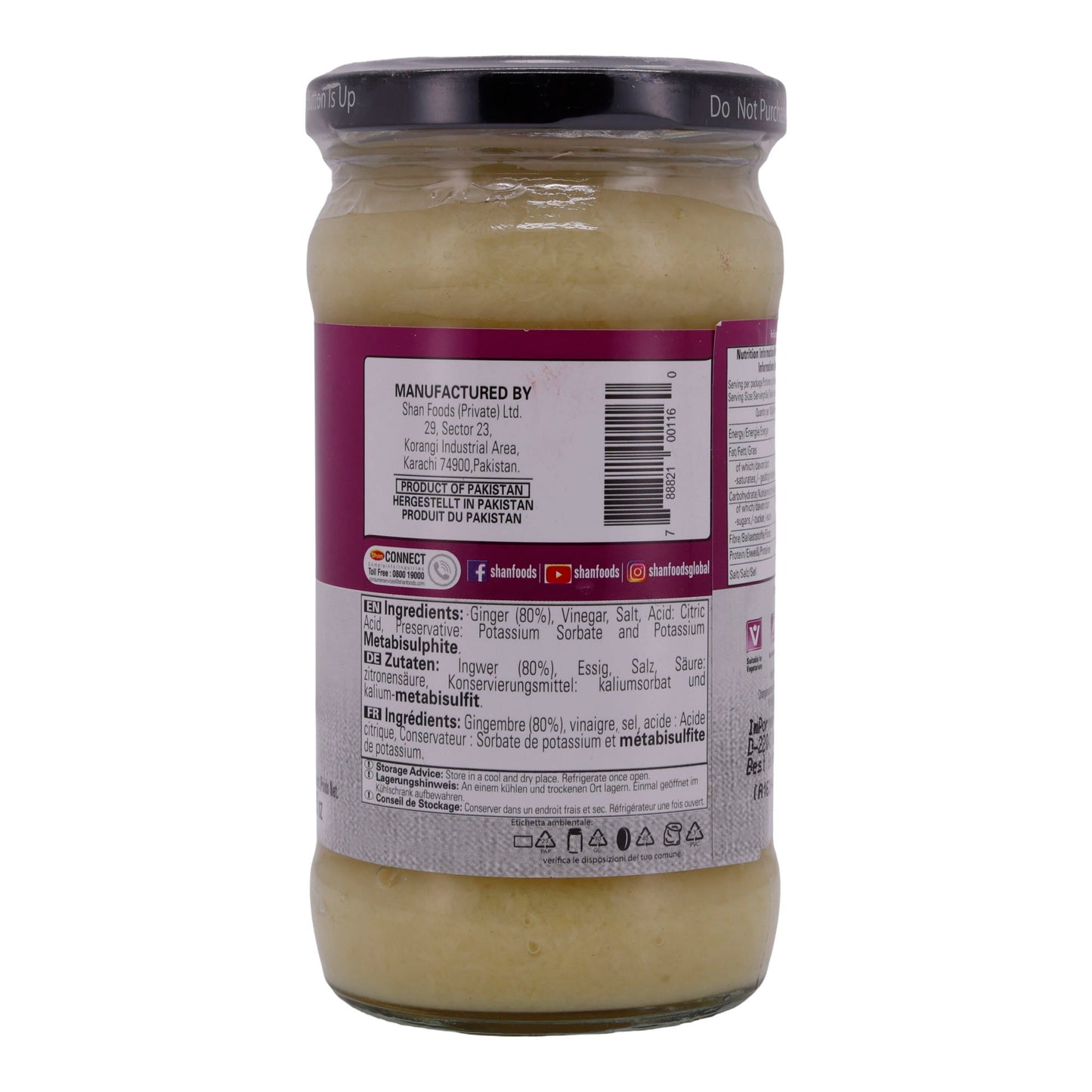 Ingwerpasta Shan | Praktisch | Voor authentieke gerechten | 310 g
