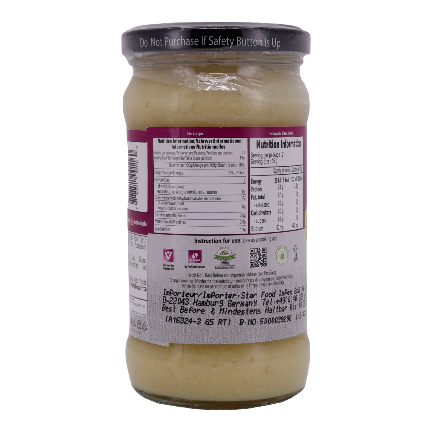 Ingwerpasta Shan | Praktisch | Voor authentieke gerechten | 310 g