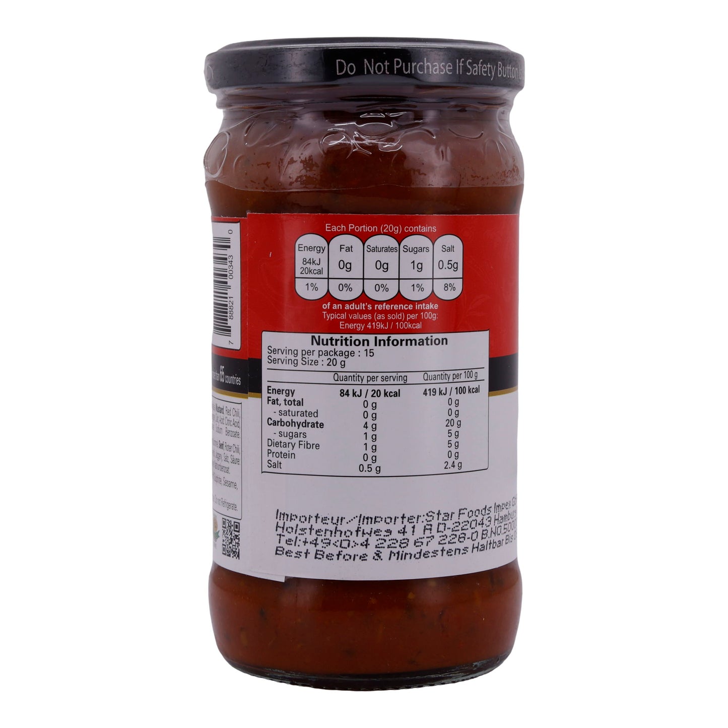 Tomaten Chutney Shan | Tomato Chutney | Würzig für vielseitigen Genuss | 315 g