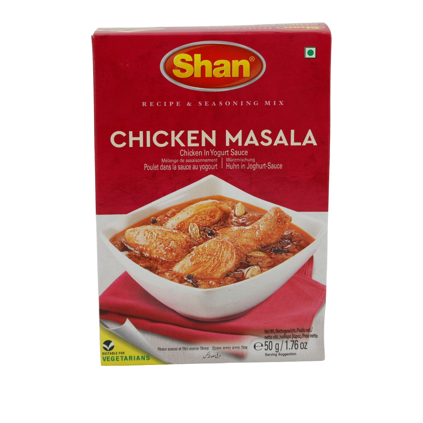 Kruidenmix Shan | Chicken Masala | Voor kip in yoghurtsaus | 50 g