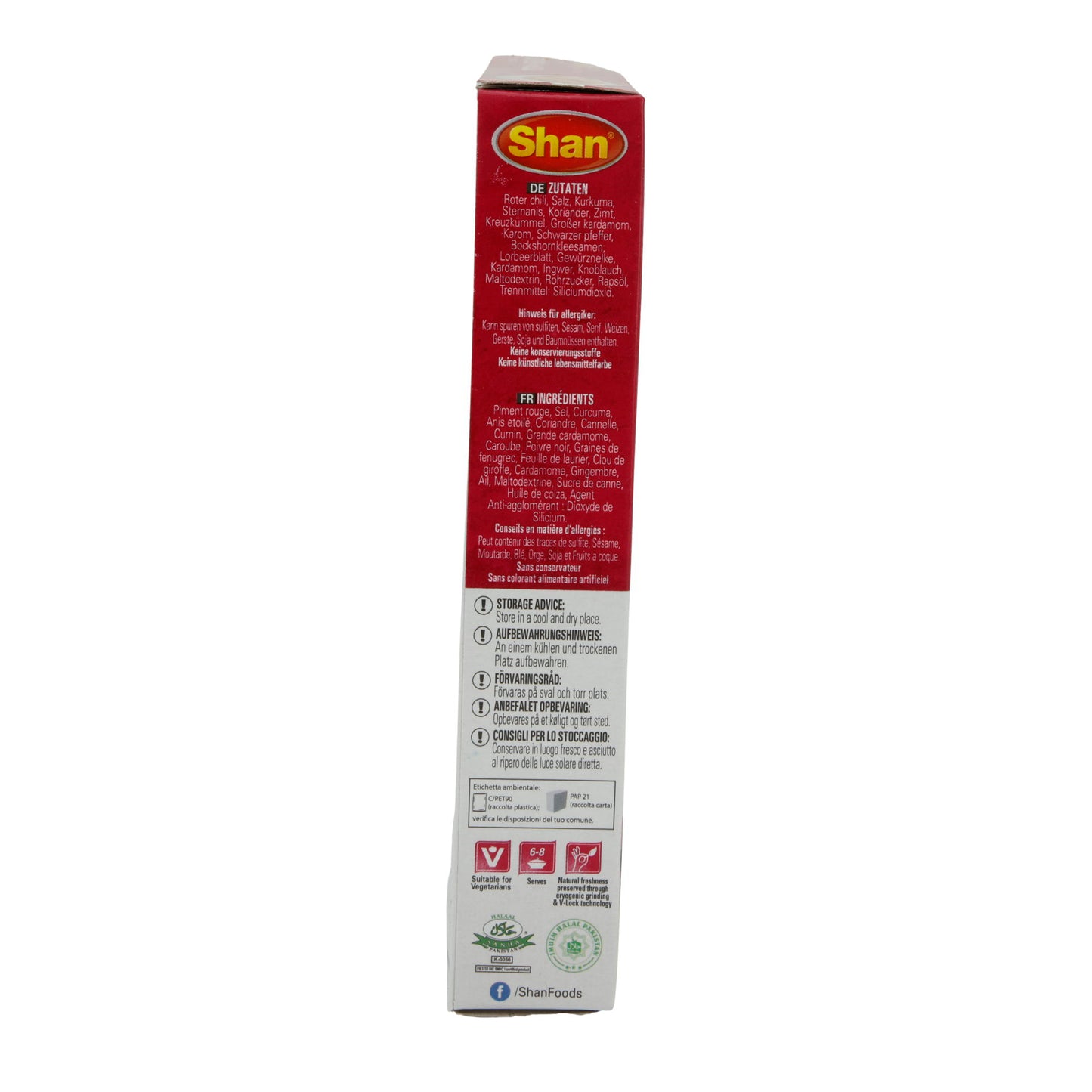 Kruidenmix Shan | Chicken Masala | Voor kip in yoghurtsaus | 50 g