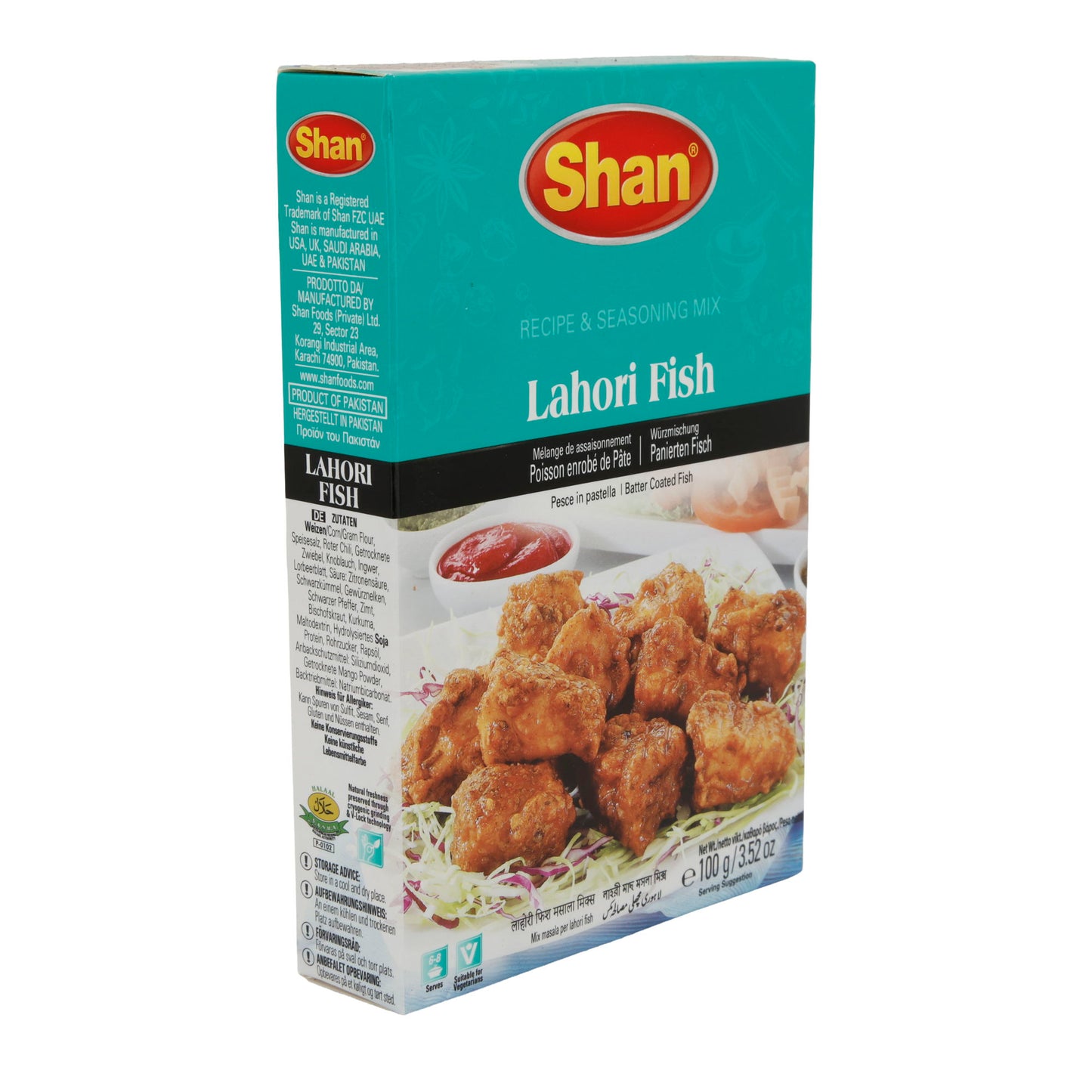 Gewürzmischung Shan | Lahori Fish | Für panierten Fisch | 100 g