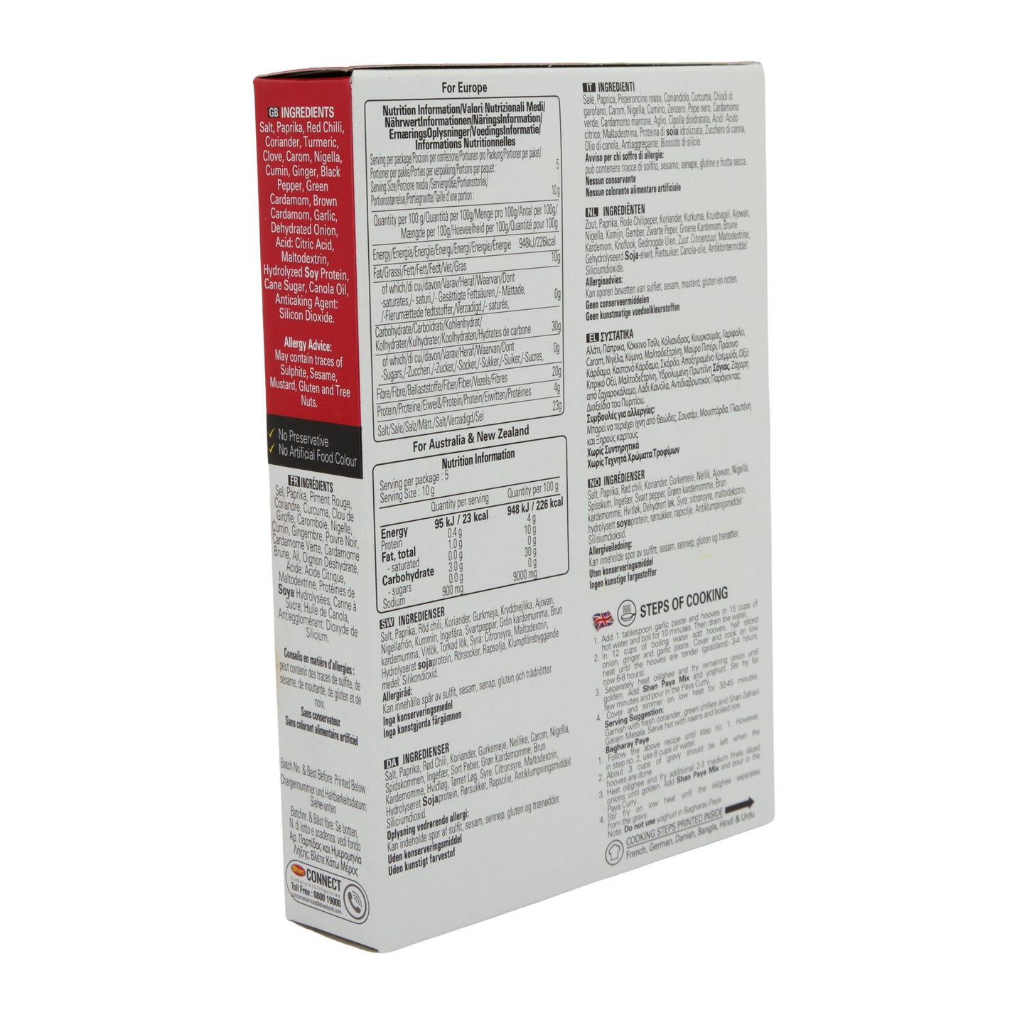 Kruidmengsel Shan | Paya | Voor Trotter-Curry | 50 g