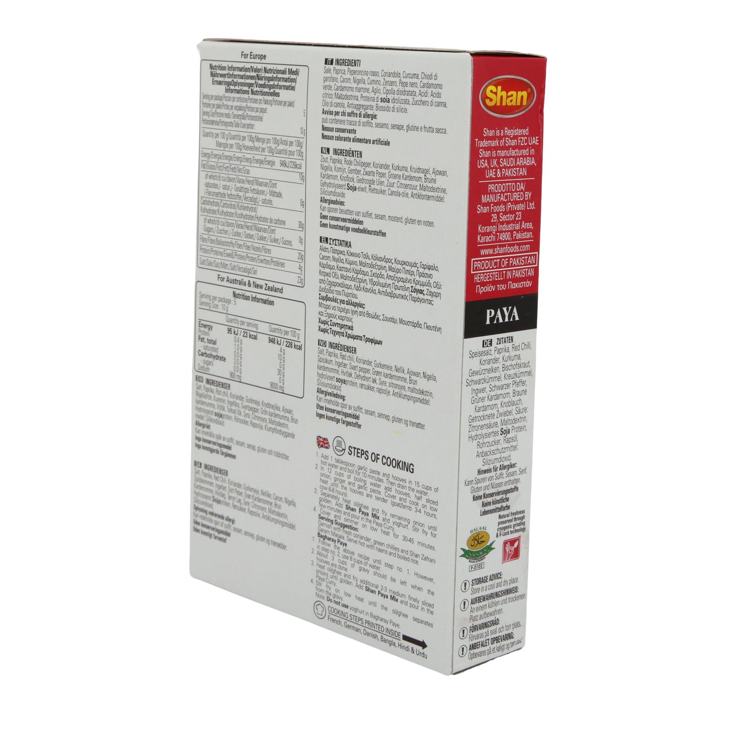 Kruidmengsel Shan | Paya | Voor Trotter-Curry | 50 g