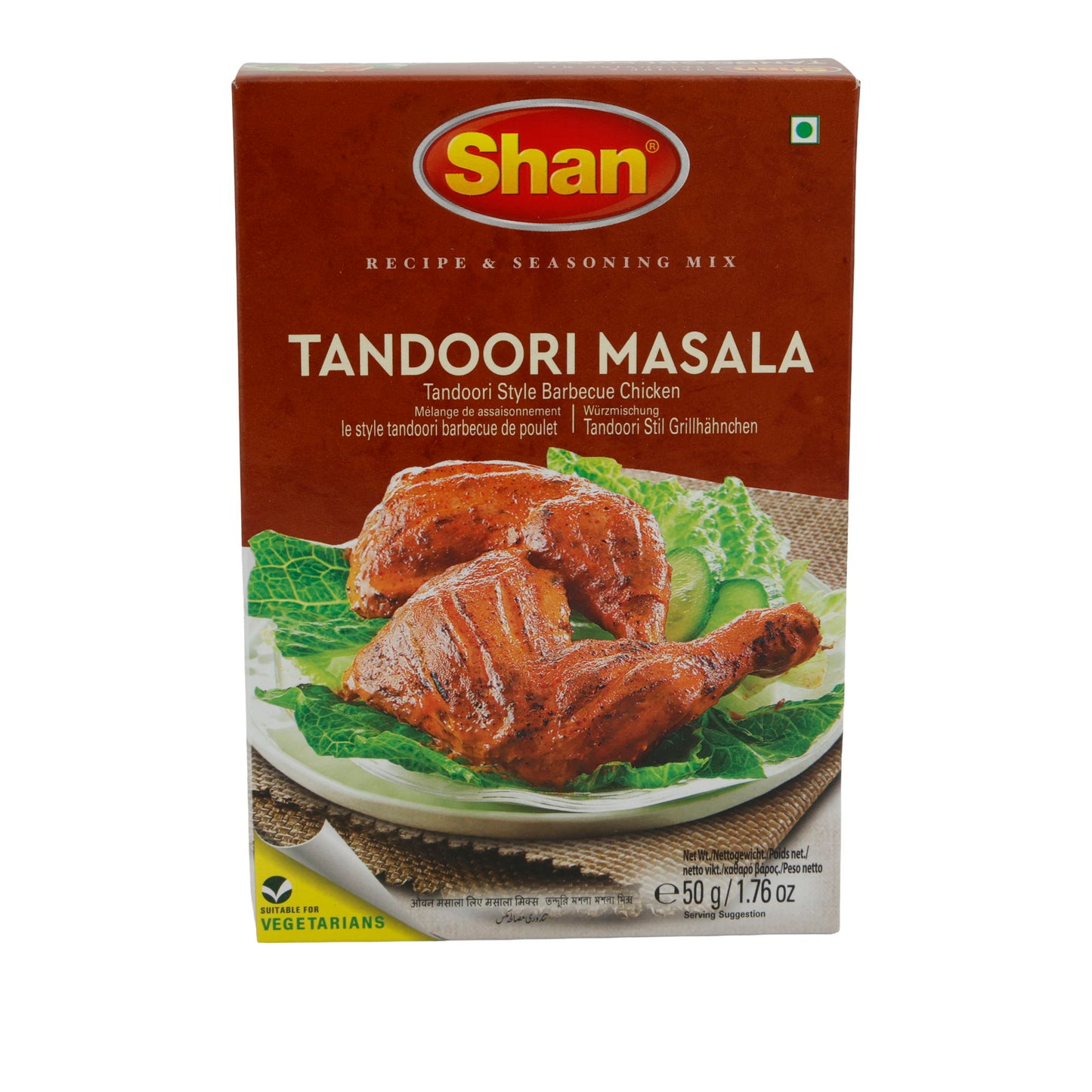 Kruidenmix Shan | Tandoori Masala | Voor Tandoori Kip | 50 g