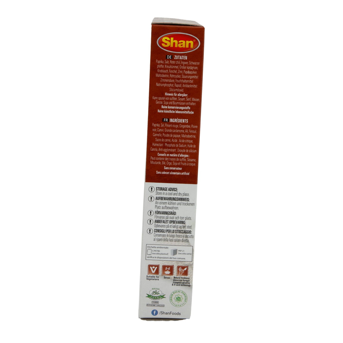 Kruidenmix Shan | Tandoori Masala | Voor Tandoori Kip | 50 g