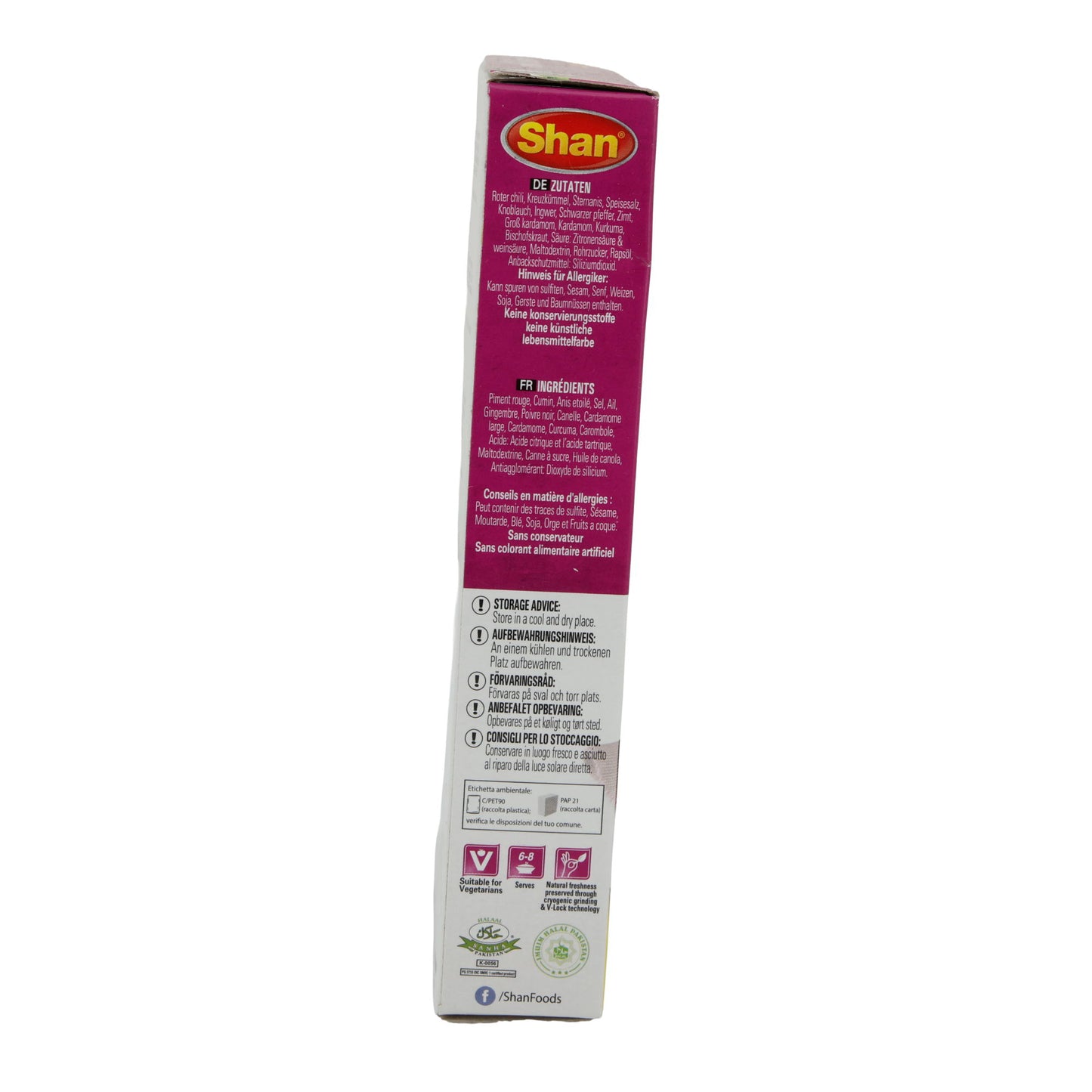Kruidmengsel Shan | Lahori Charga | Voor gestoomde & gebakken kip | 50 g