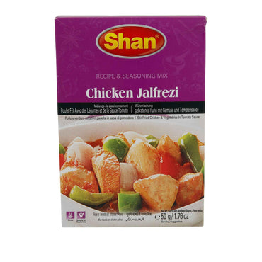 Gewürzmischung Shan | Chicken Jalfrezi | Authentische Gewürzmischung für pikante asiatische Gerichte | 50 g