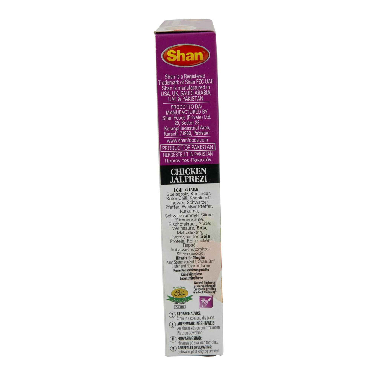 Gewürzmischung Shan | Chicken Jalfrezi | Authentische Gewürzmischung für pikante asiatische Gerichte | 50 g