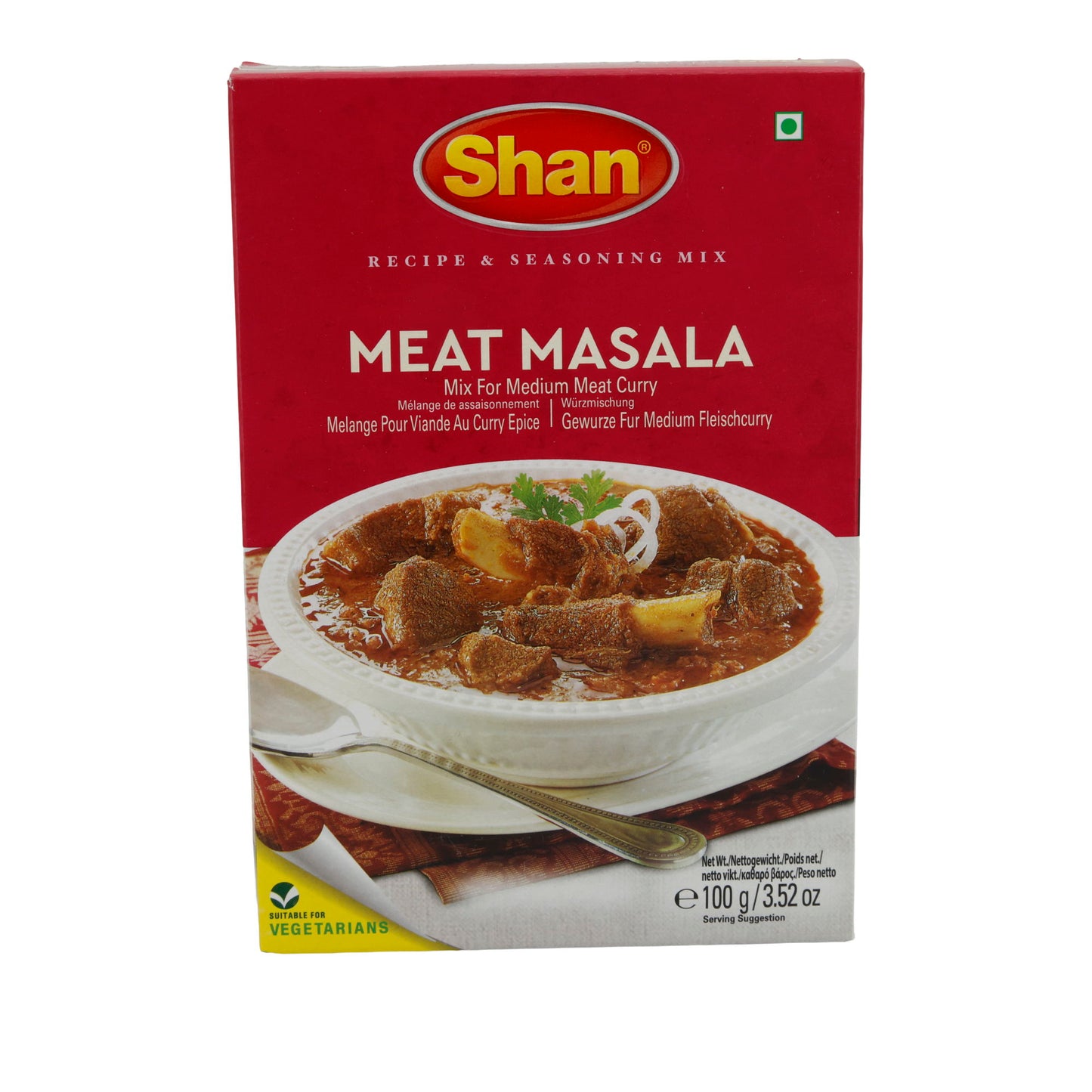 Kruidenmix Shan | Meat Masala | Voor medium vlees curry | 100 g