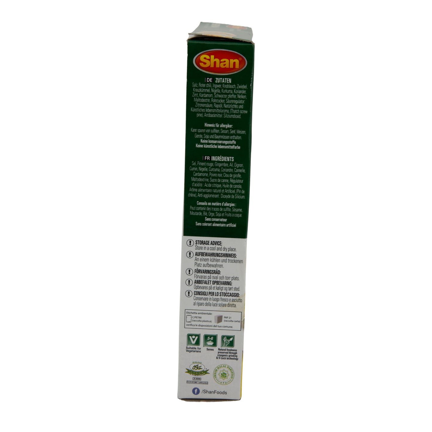 Kruidenmix Shan | Biryani Masala | Aromatisch voor authentieke Biryani | 50 g
