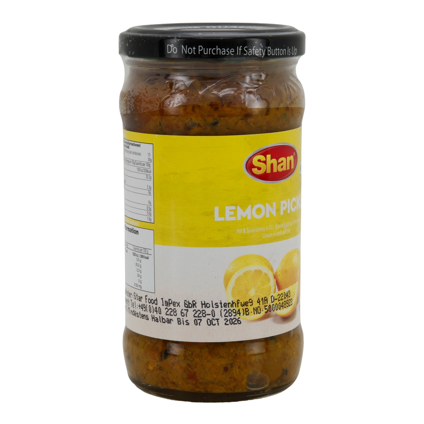 Zitronen-Pickle Shan | Lemon Pickle | würzig in Öl | 300 g Glas