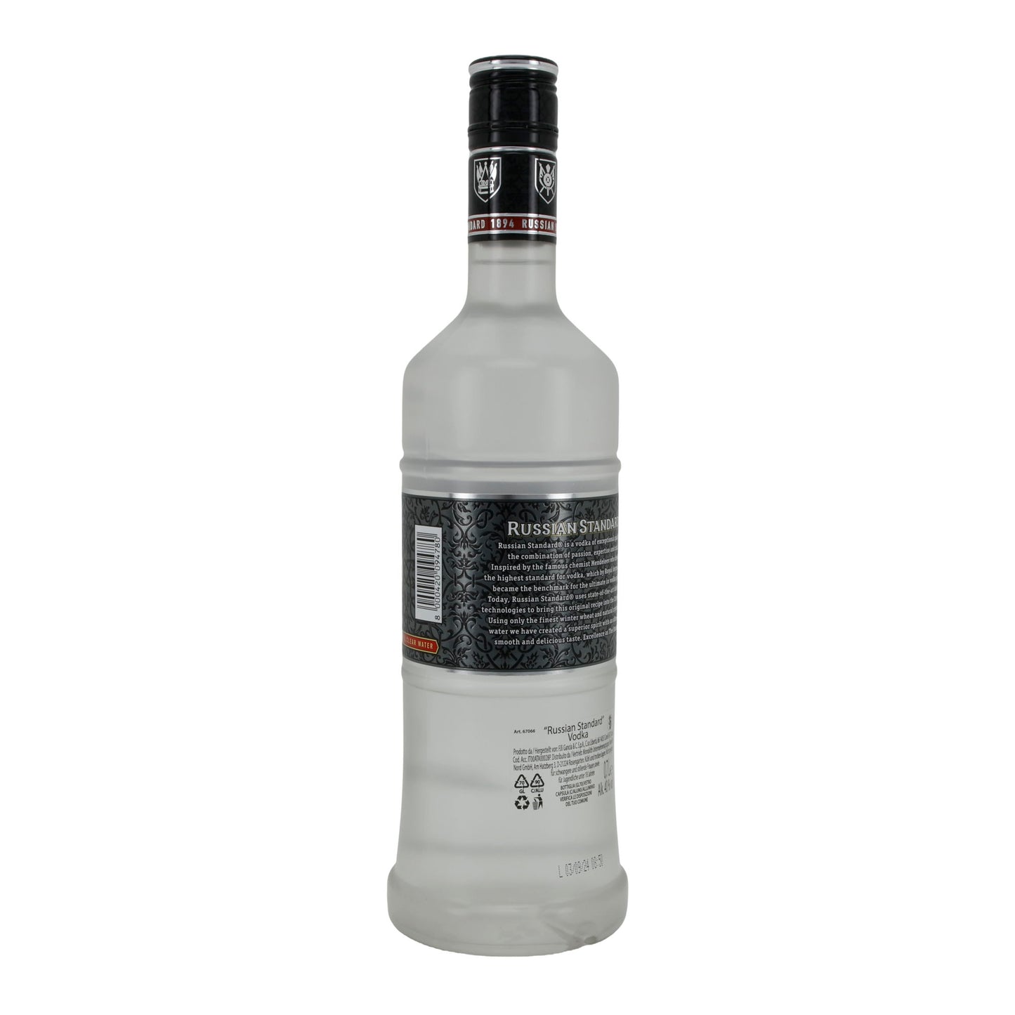 Russian Standard Vodka | Alcohol | Premium Vodka from Russia | 0.7 l Bottle