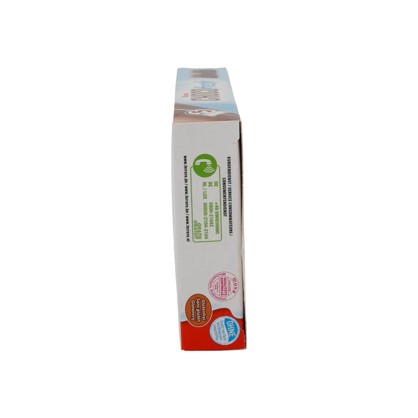Schokoladengenuss Kinder Choco Fresh | Snack al latte | Con nocciola e crema di latte | 5×20,5 g