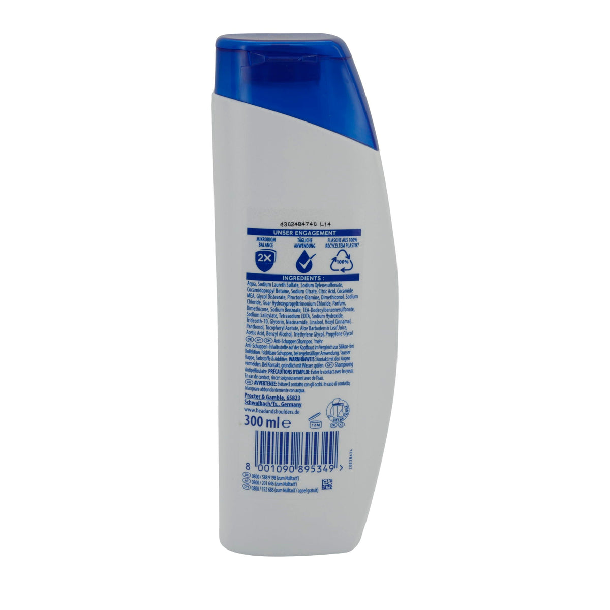 Head & Shoulders Anti-Schuppen Shampoo Sensitive Kopfhaut mit Aloe Vera | 300 ml - Taste Your World