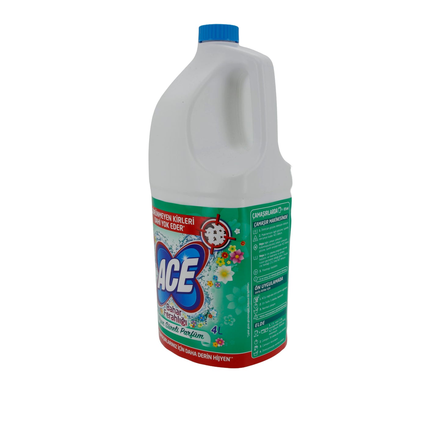 Reinigungsmittel ACE Reinigungsmittel Çamaşır Suyu Bahar Ferahlığı | Frühlingsduft | 4 Liter ACE