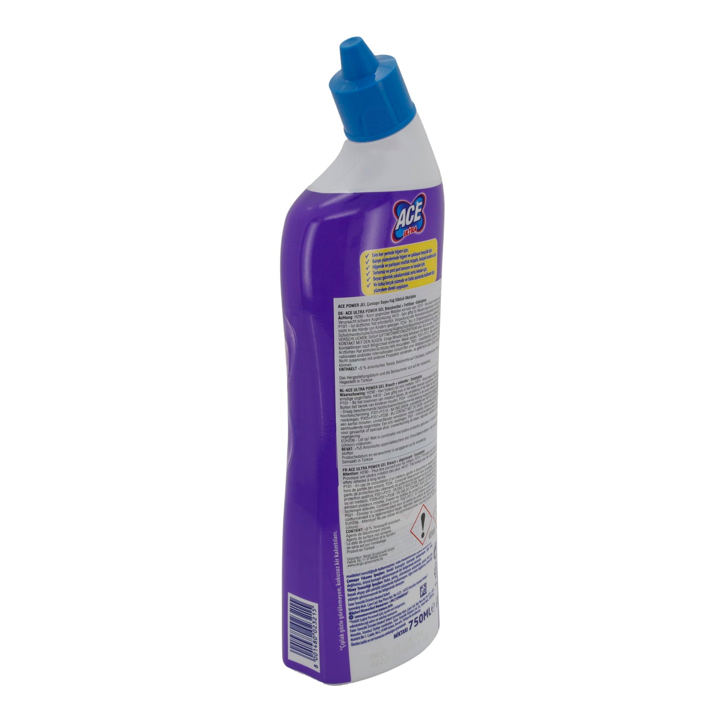 Bleichmittel Ace Ultra Konzentriertes Bleichmittel Eukalyptus | Bleichmittel | 750 ml