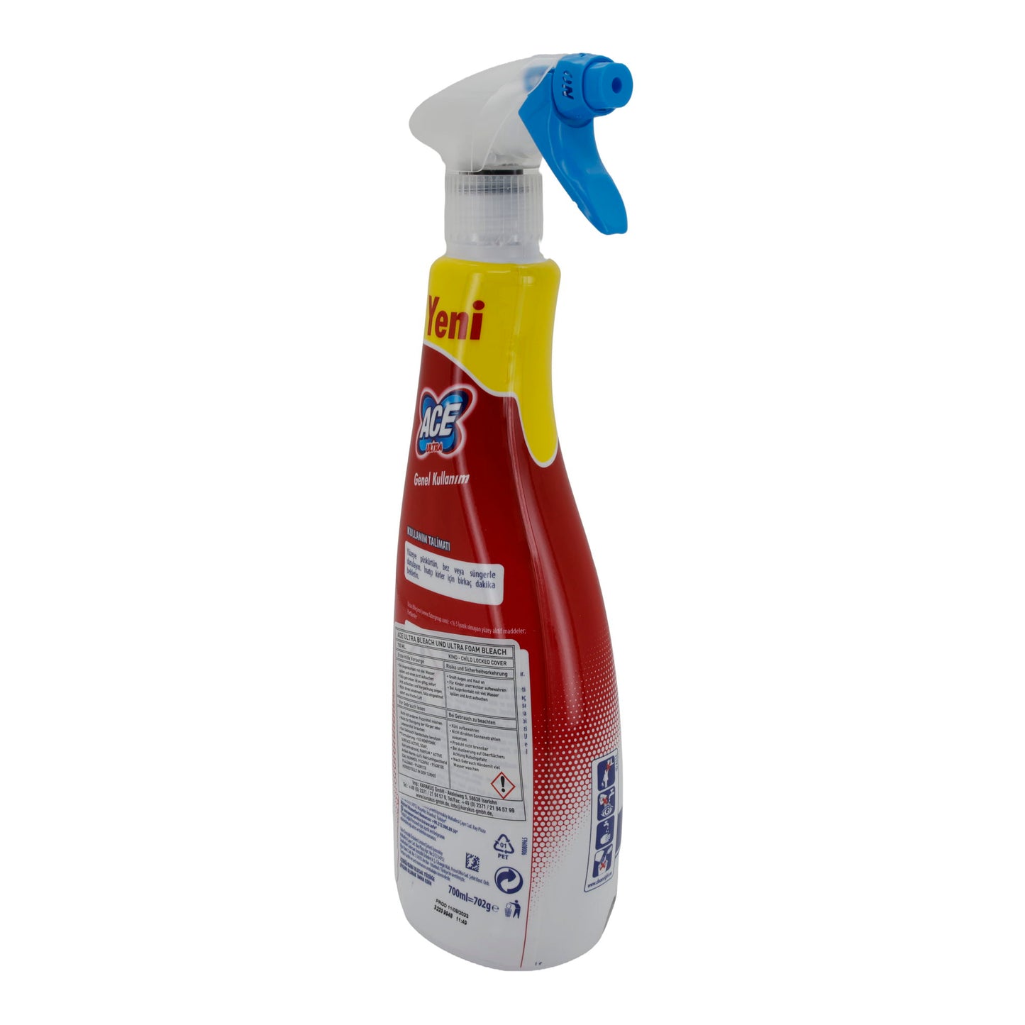 Huishoudreiniger Ace Ultra Huishoudreiniger Lavendel | Zonder Chloor | 700 ml