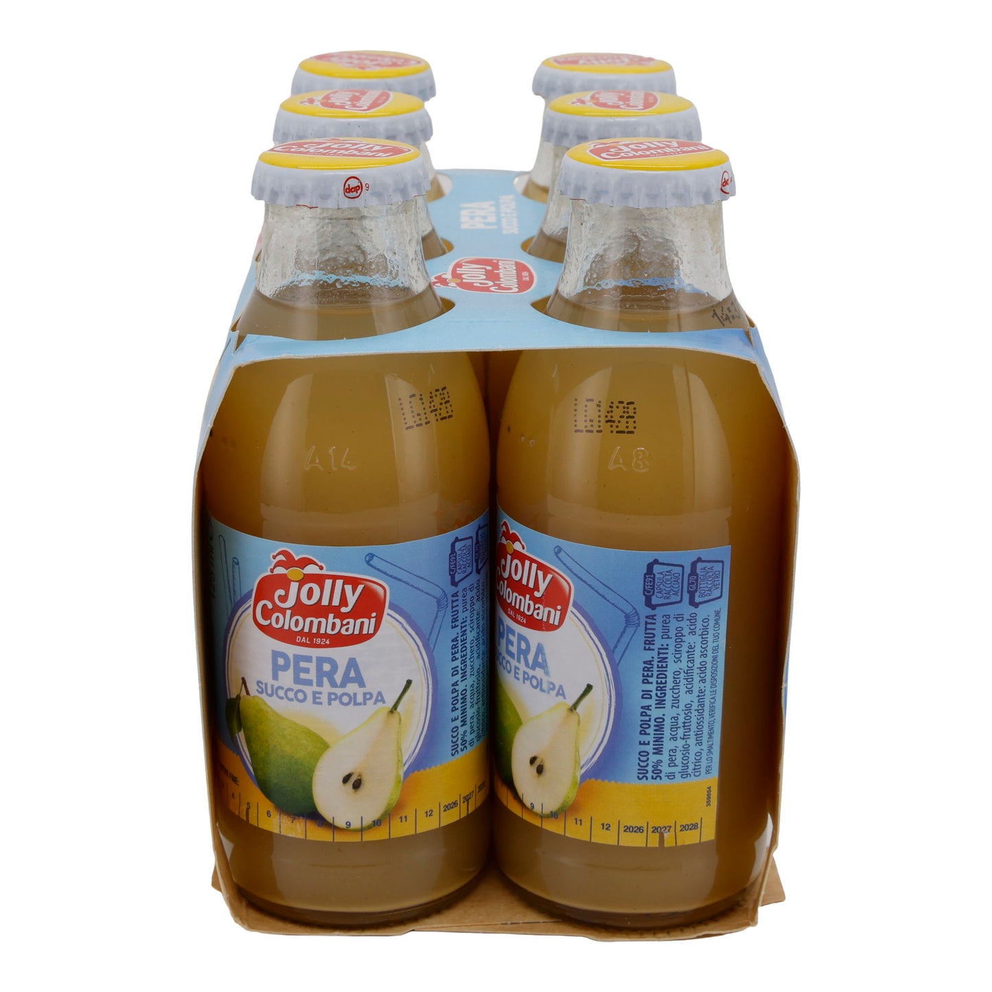 Succo d'uva Jolly Colombani | Succo | Con polpa | 6 x 125 ml