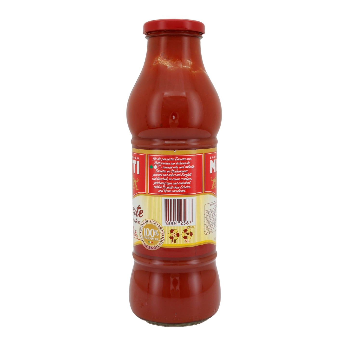 Passata di pomodoro Mutti | Pomodori | Italiano, da Parma | 700 g