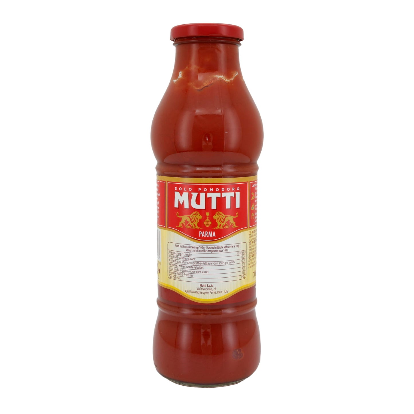 Passata di pomodoro Mutti | Pomodori | Italiano, da Parma | 700 g