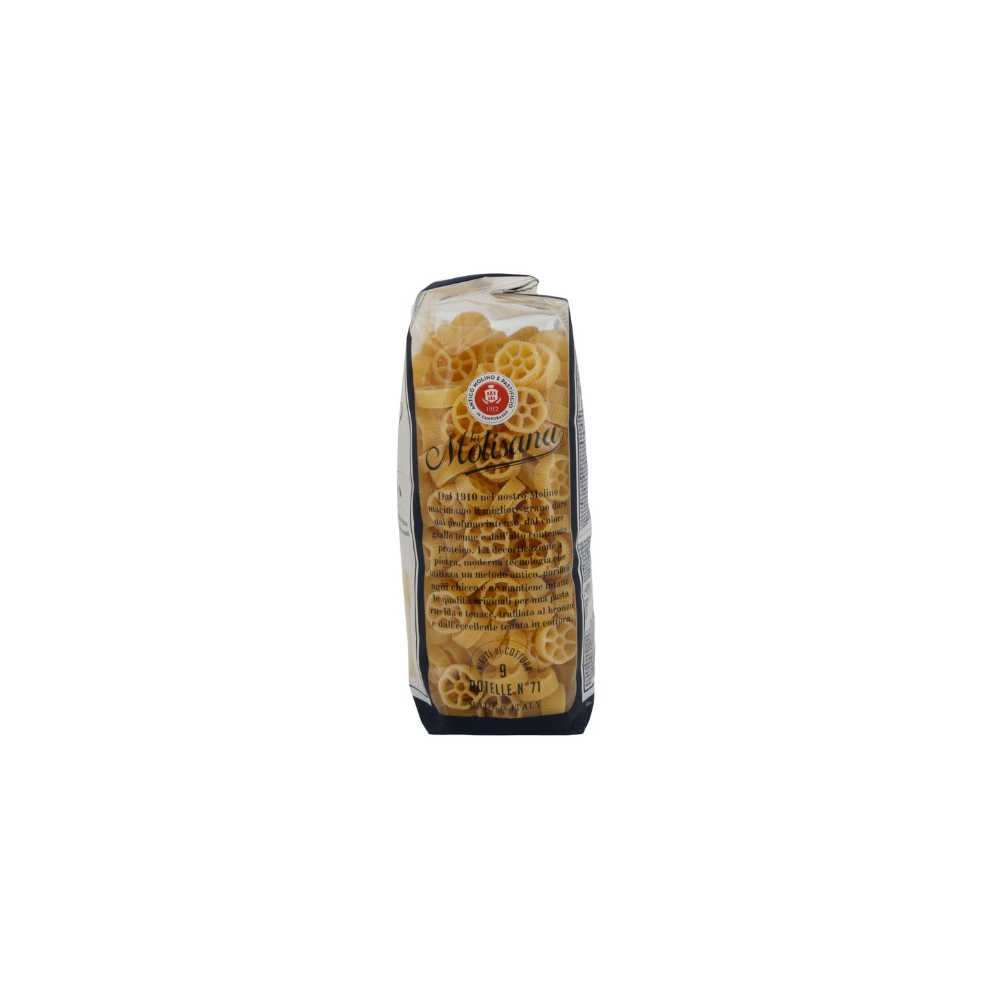 Nudeln La Molisana | Rotelle N°71 | Premium harde tarwegriesmeel pasta | 500 g