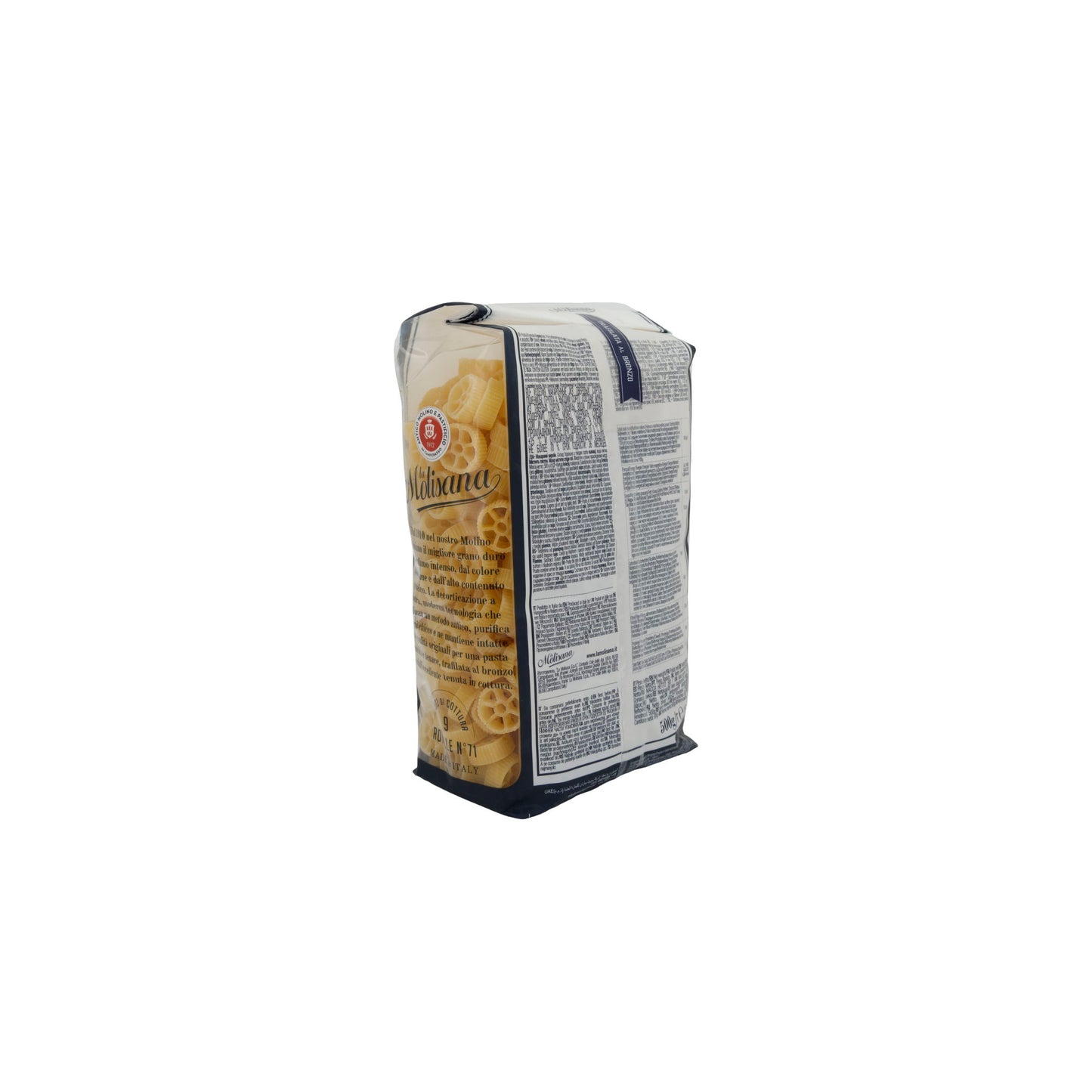 Nudeln La Molisana | Rotelle N°71 | Premium harde tarwegriesmeel pasta | 500 g
