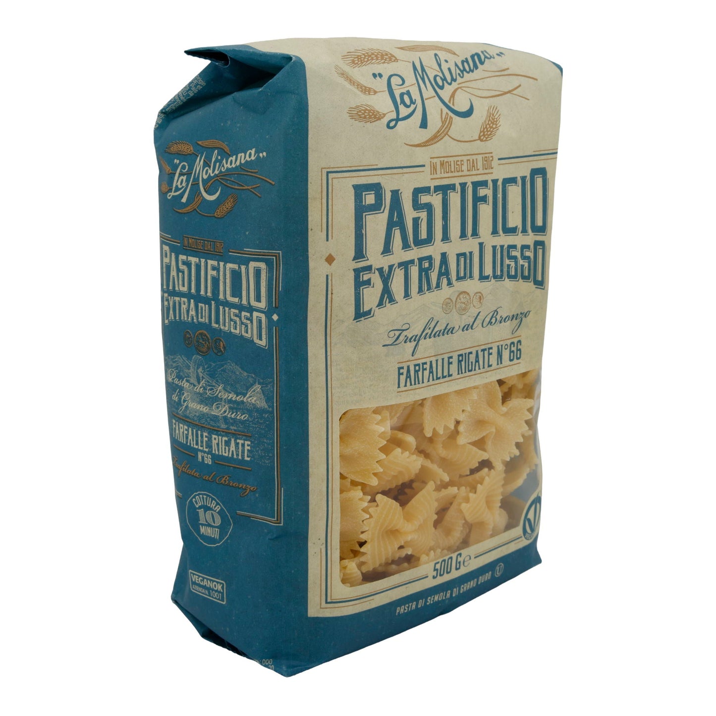 Farfalle Rigate La Molisana | Premium Pasta | Aus Hartweizengrieß | 500 g LA MOLISANA