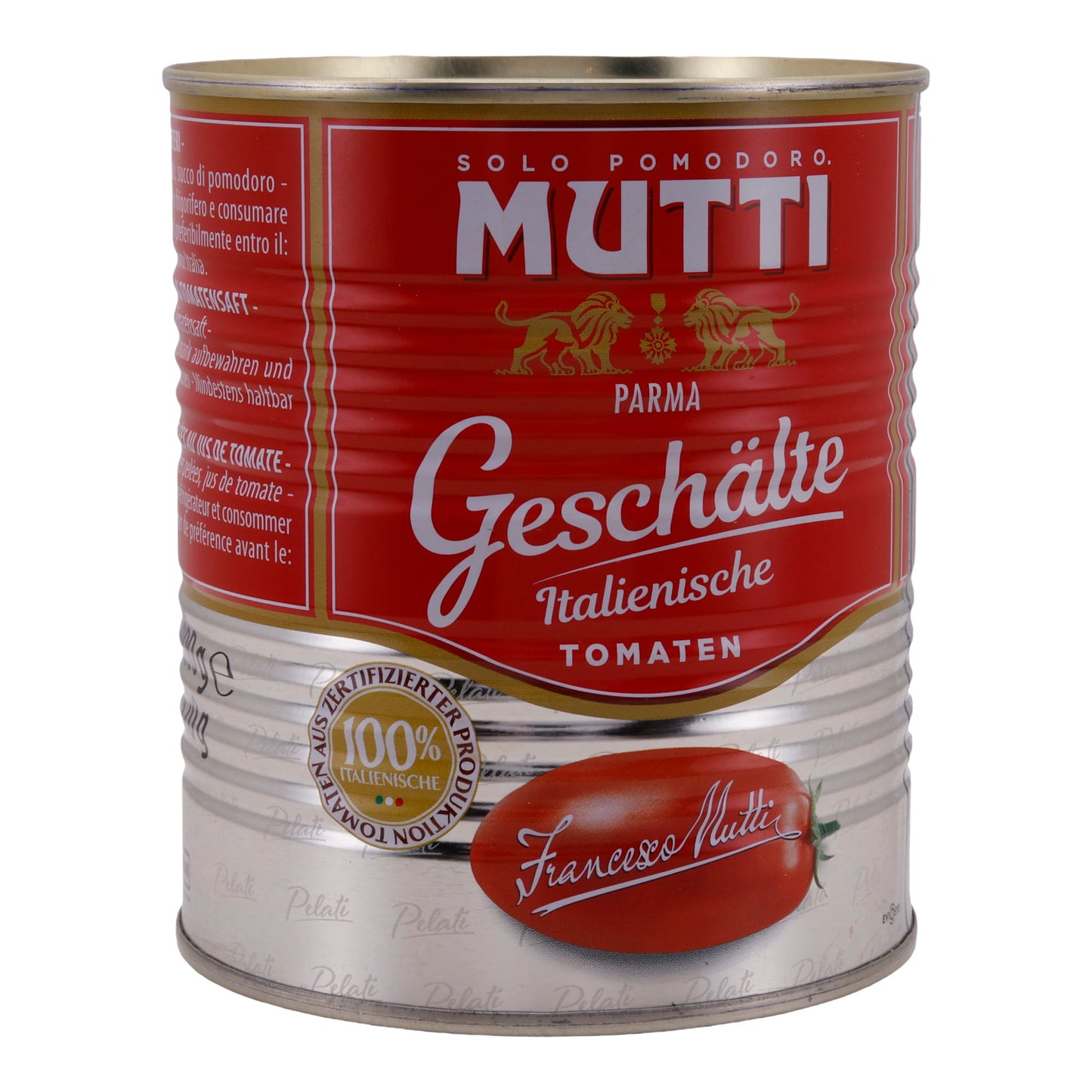 Tomaten Mutti | Geschält in Tomatensaft | Italienisch, Qualität | 800 g