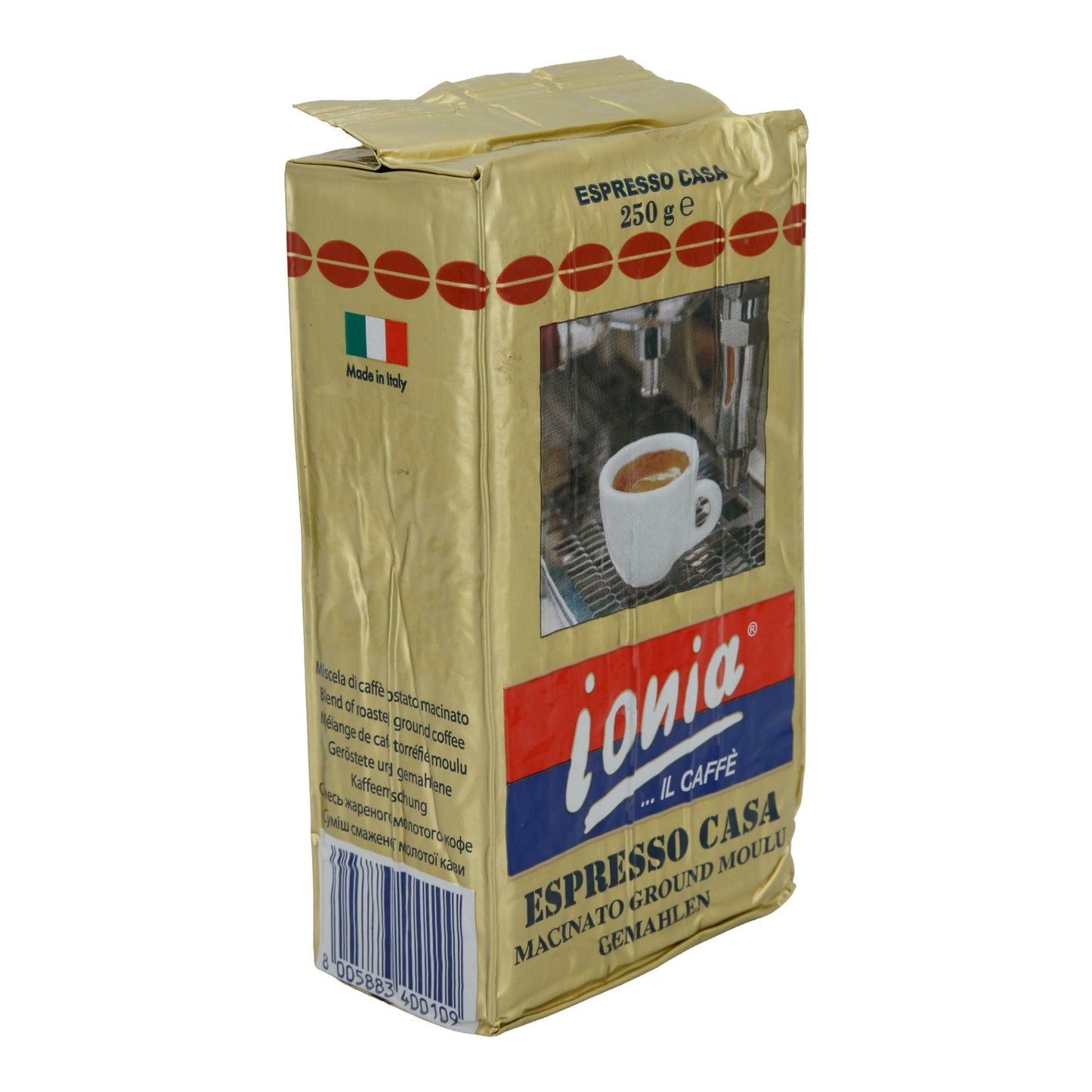 Espresso Ionia | Casa | Italienisch, gemahlen, authentisch | 250 g IONIA