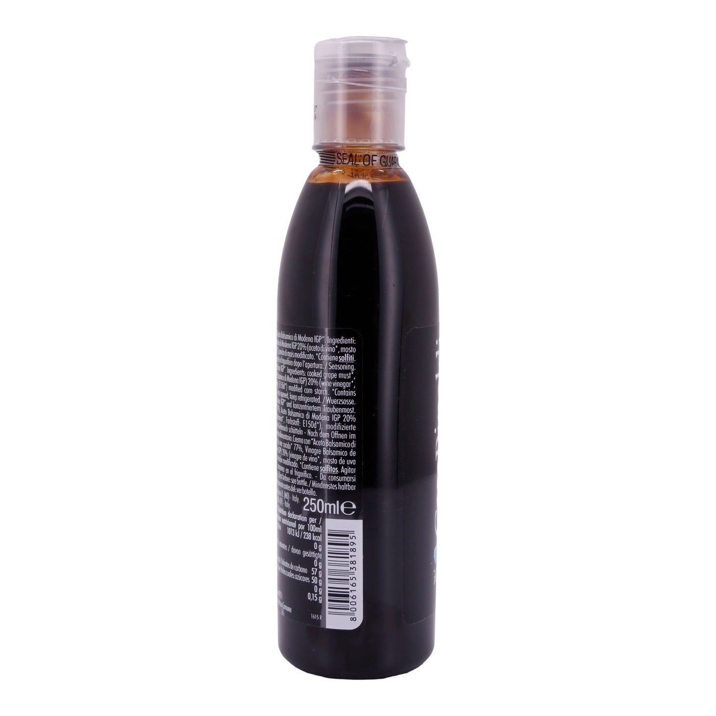 Crema di Aceto Balsamico Casa Rinaldi | Crema con Aceto Balsamico di Modena IGP | Fine, versatile | 250 ml