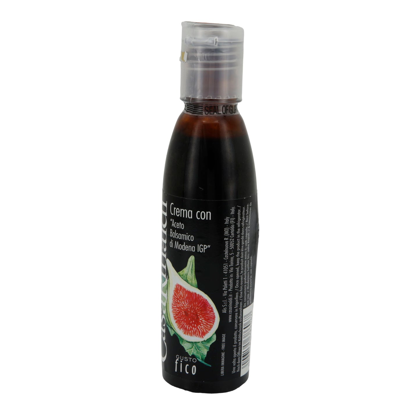 Crema di Aceto Balsamico Casa Rinaldi | Crema con Aceto Balsamico di Modena IGP | Fico, aromatico, cucina mediterranea | 150 ml