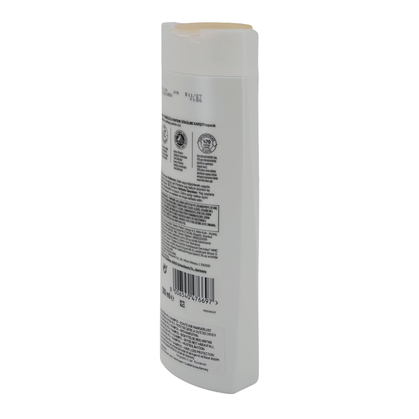 Pantene Pro-V Shampoo Hair Loss Protection | Shampoo | 350 ml