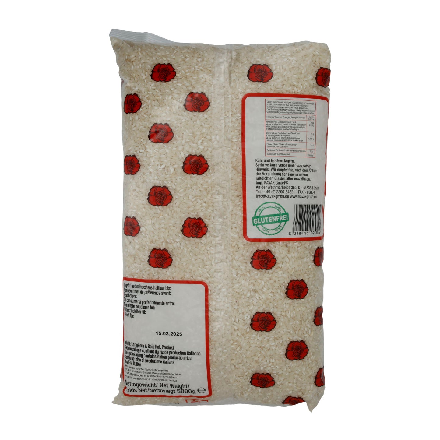 Tosya Type Rice | Goldkorn Rice | High-Quality Rice for Oriental Dishes | 5000 g