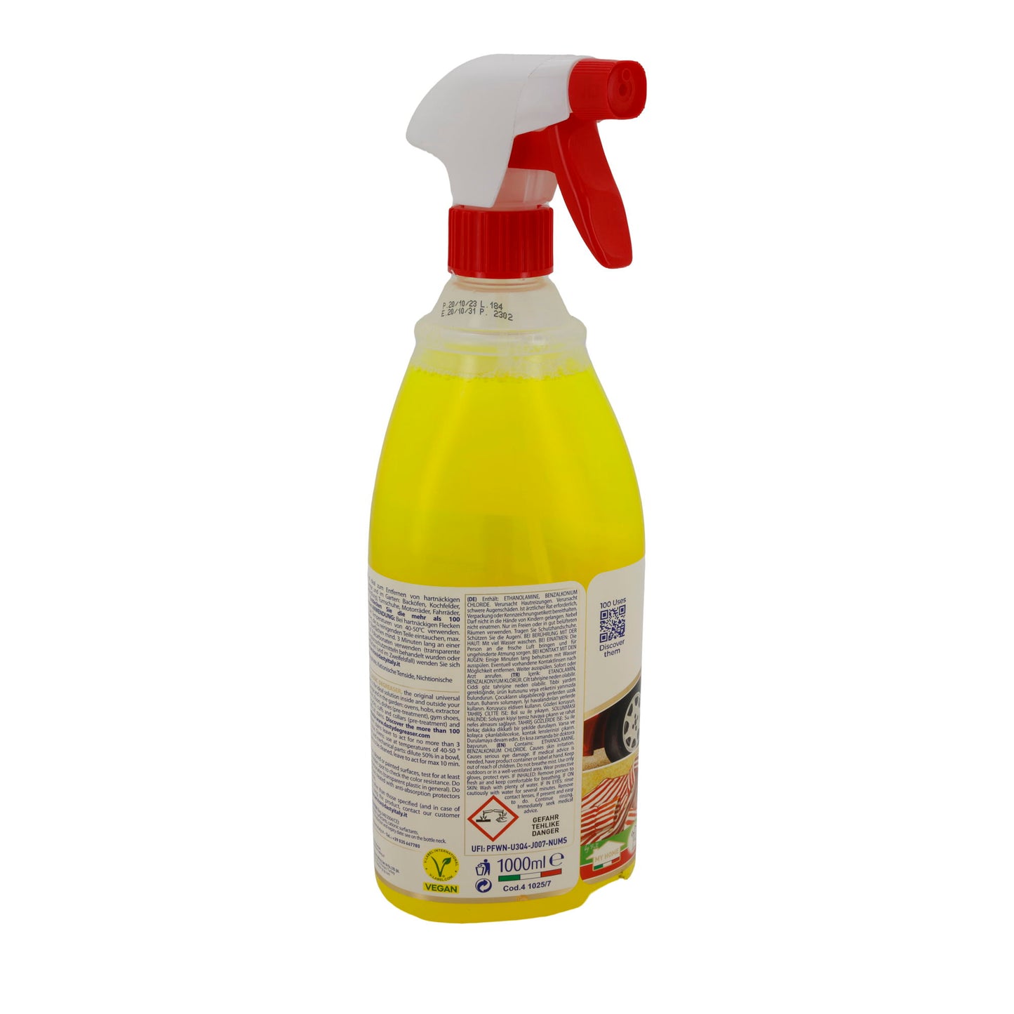 Fettlöser Dasty Classic | Fettlöser | Zitronenduft | 1000 ml