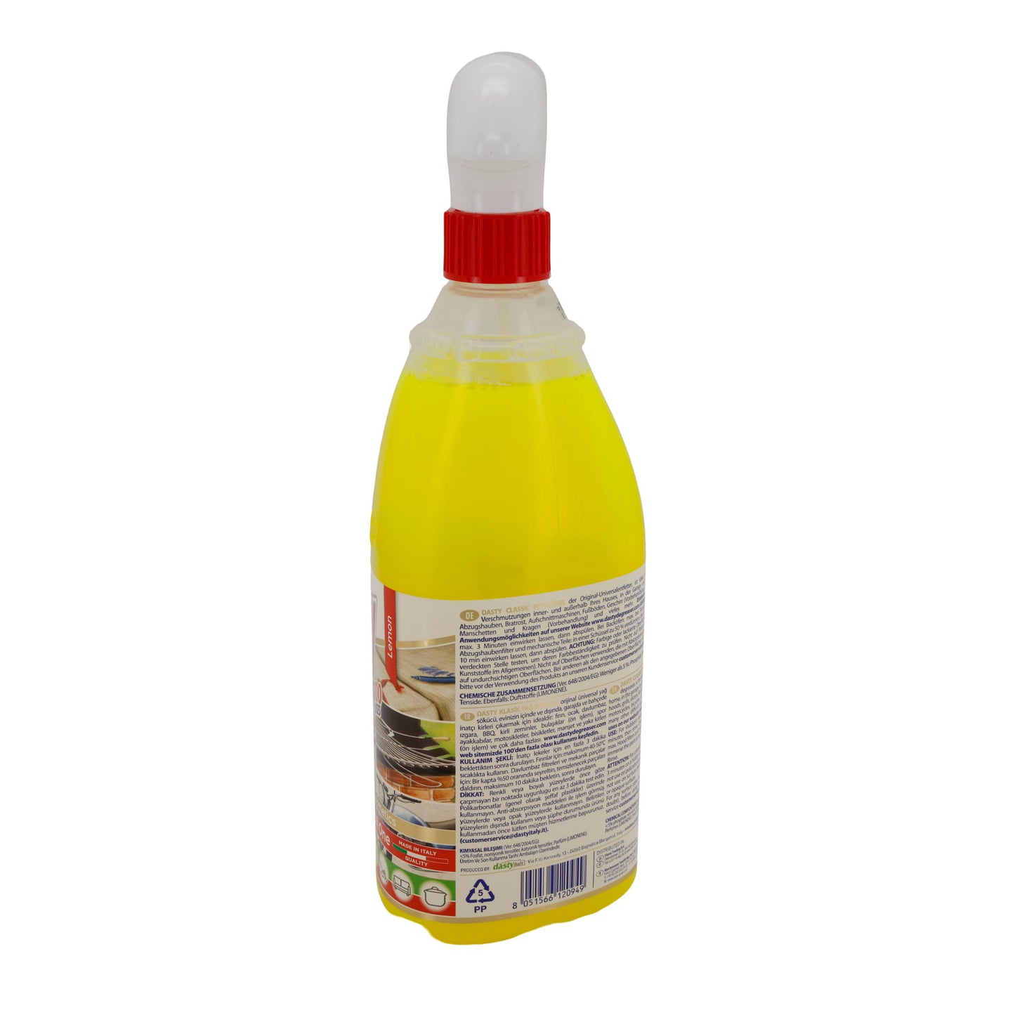 Fettlöser Dasty Classic | Fettlöser | Zitronenduft | 1000 ml