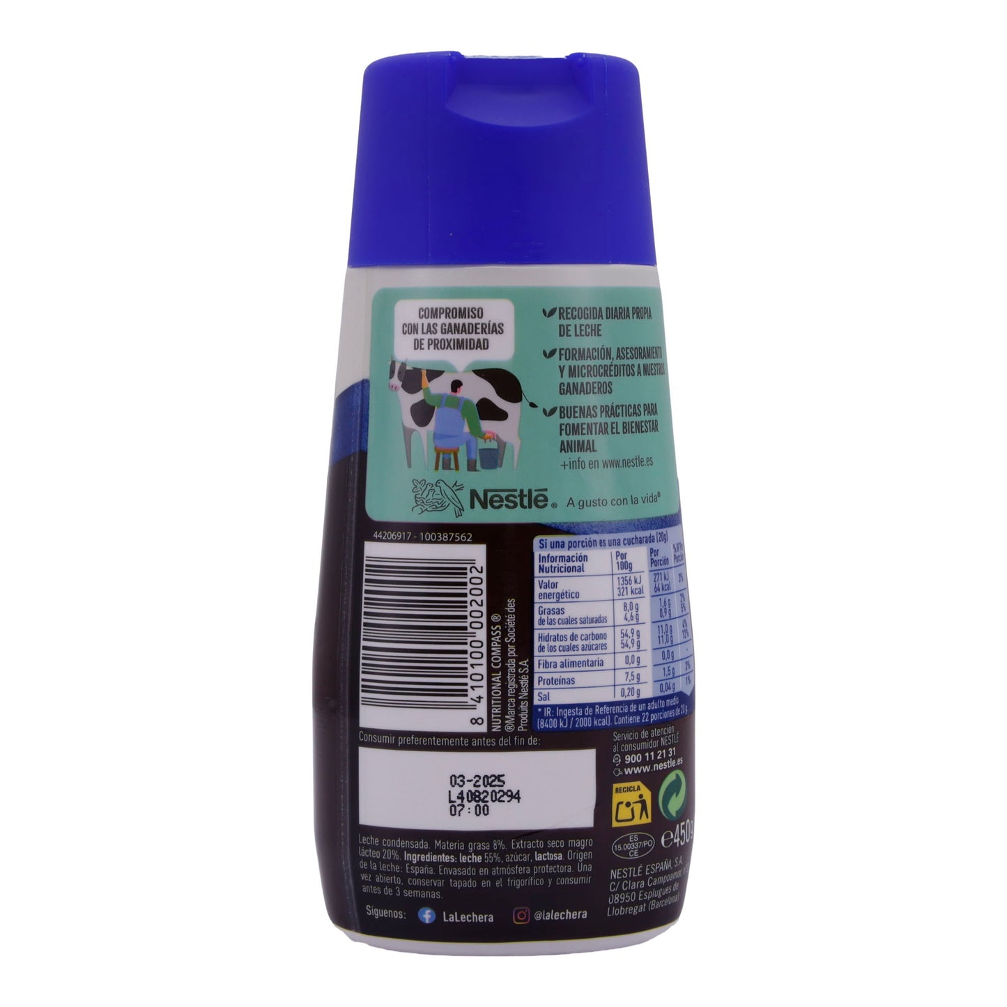 Kondensmilch Nestlé La Lechera | Milchprodukt | Original Leche Condensada | 450 g