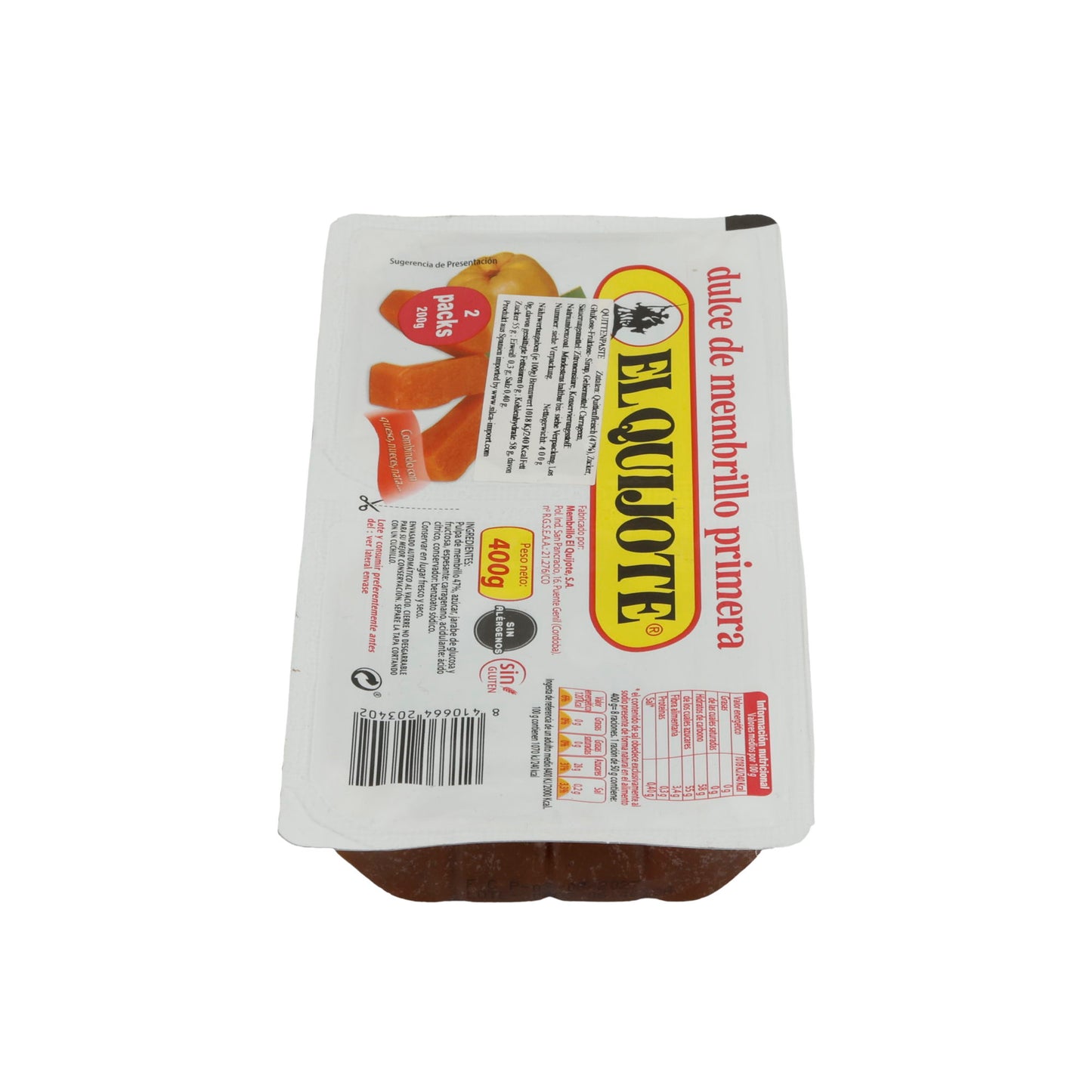 Quince Jelly El Quijote Dulce de Membrillo Primera | delicious | from Spain | 400 g