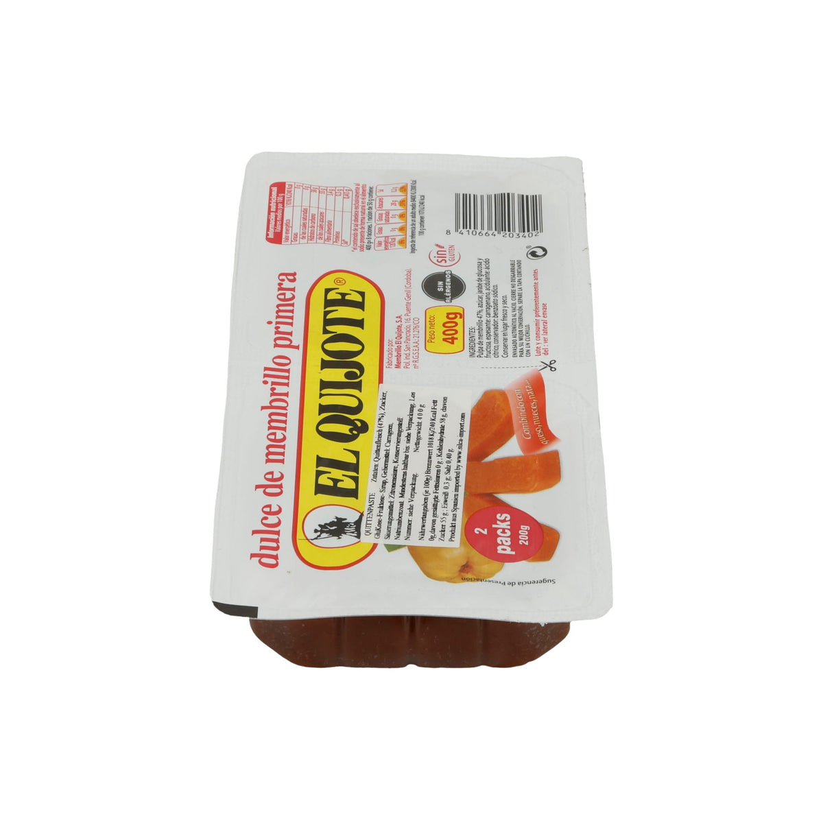 Quittengelee El Quijote Dulce de Membrillo Primera | lecker | aus Spanien | 400 g MEMBRILLO