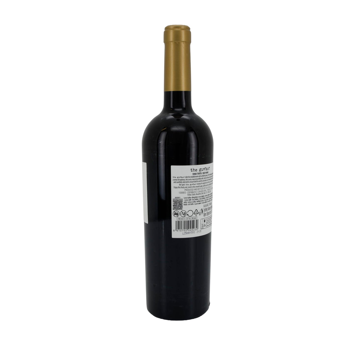 Rotwein the guv’nor | Vino Tinto | Vollmundig & fruchtig | 750 ml