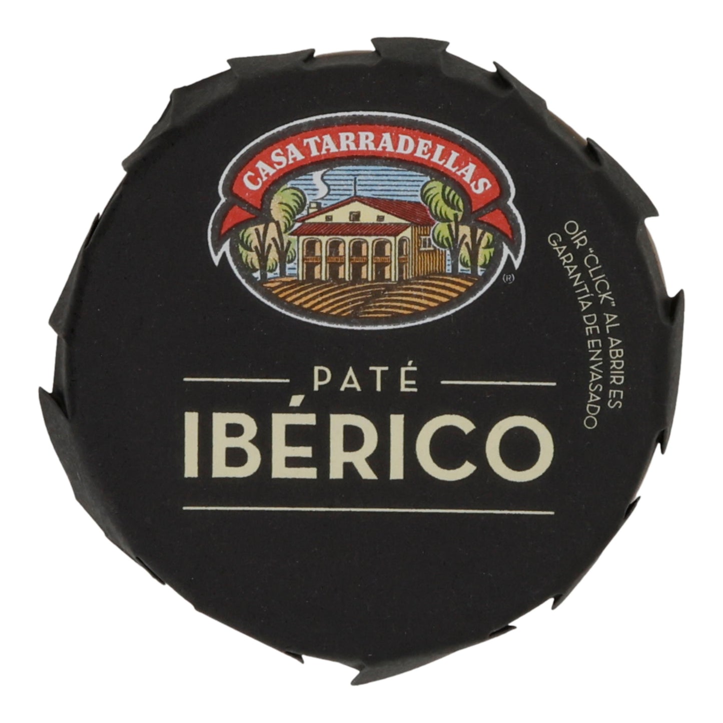Brotaufstrich Casa Tarradellas | Paté Ibérico | Würziger Geschmack | 125g Glas
