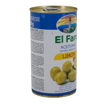 OLIVES FILLED WITH LEMON 350G