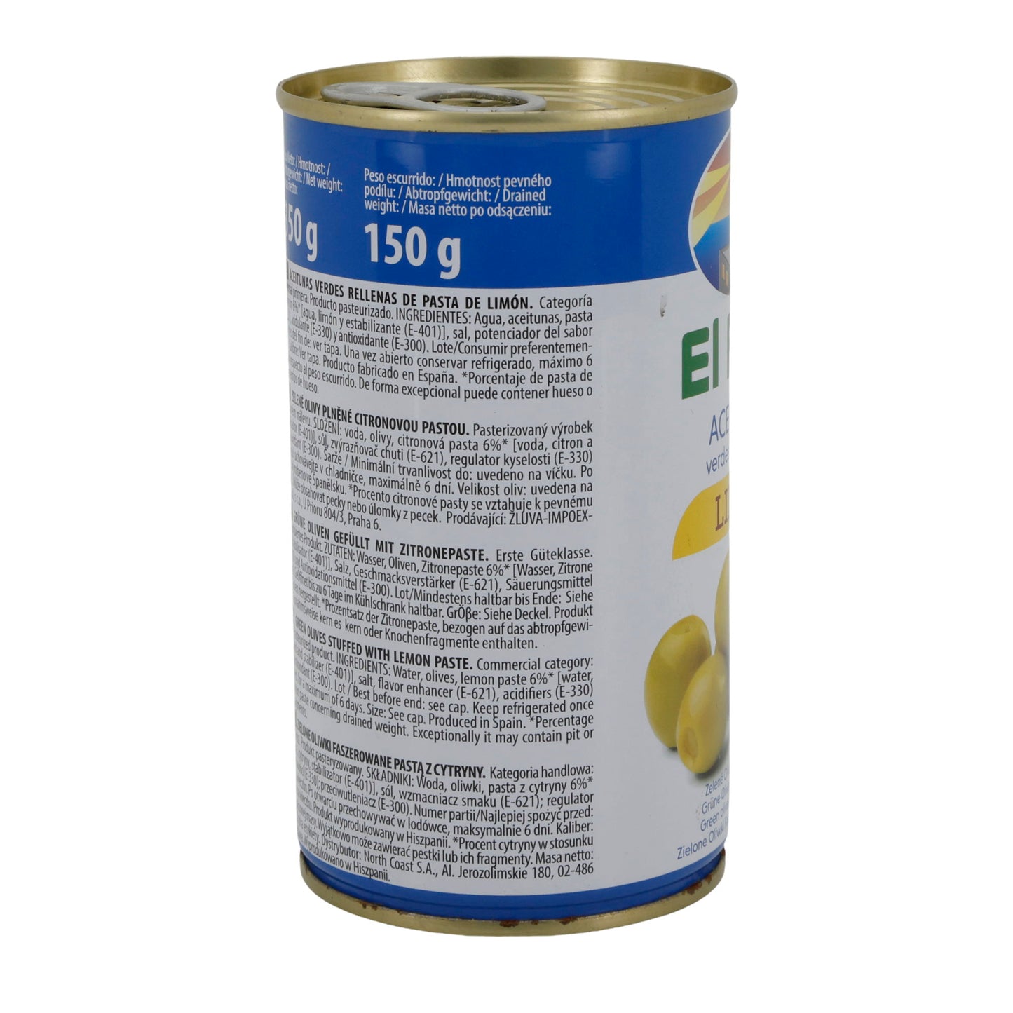OLIVEN GEVULD MET CITROEN 350G