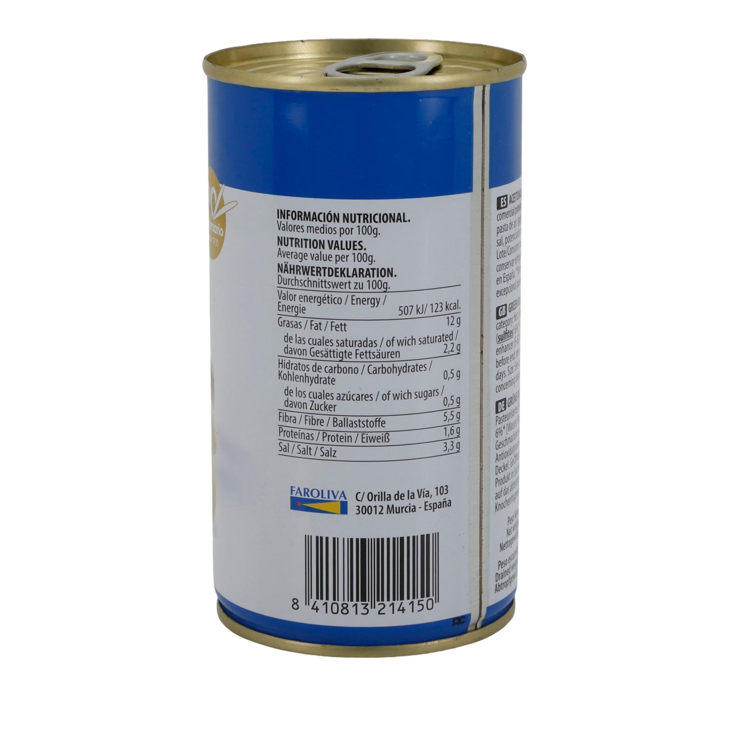 OLIJVEN GEVULD MET KNOFLOOK 350G