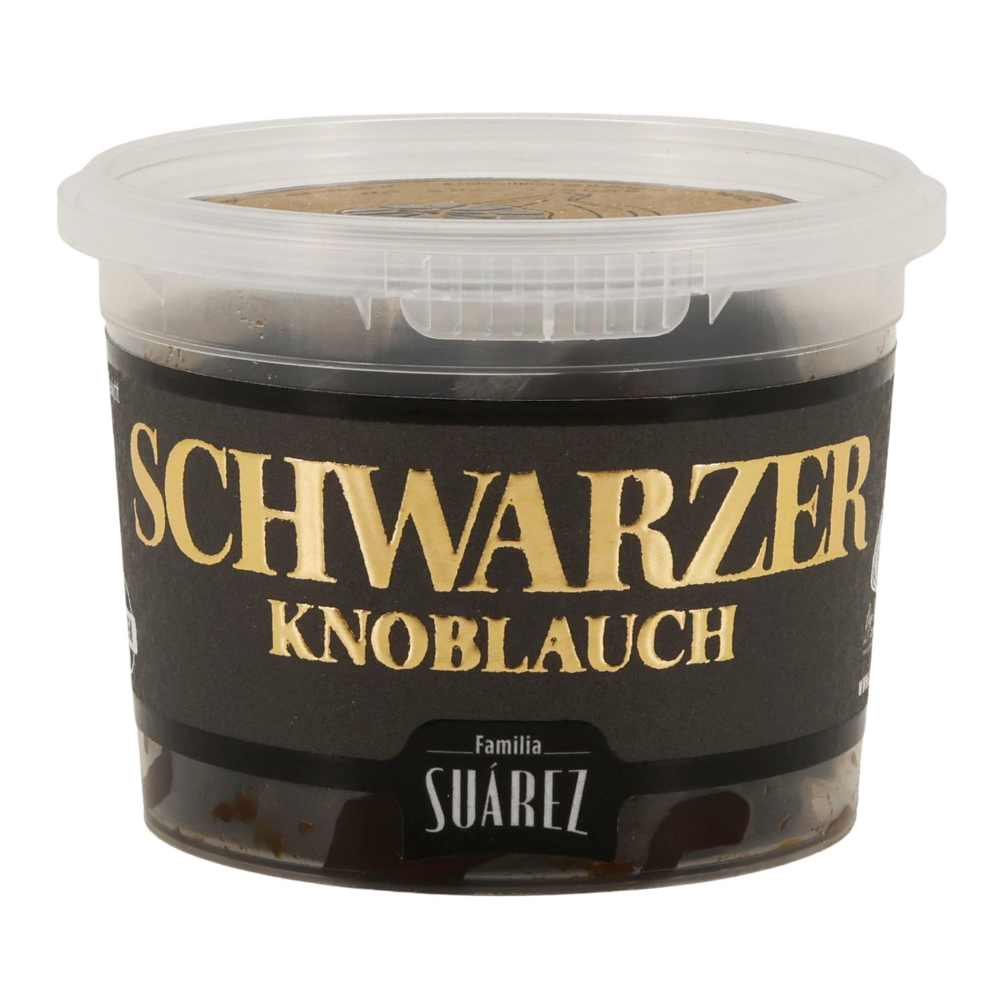 Schwarzer Knoblauch Ajo Negro im Becher – 100 % natürlich (65 g, Familia Suárez, Spanien)