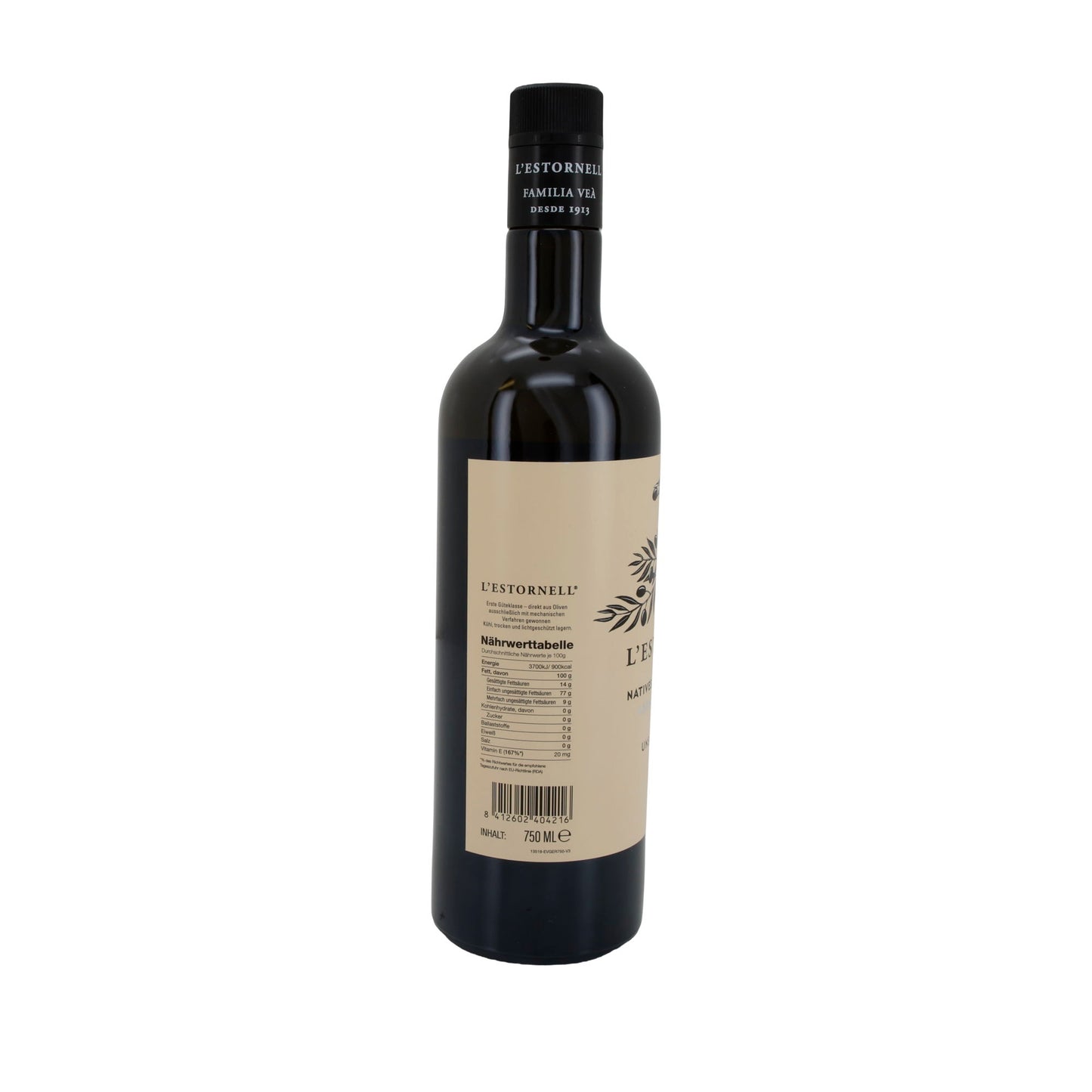 L`ESTORNELL EXTRA VIRGINE 750ML