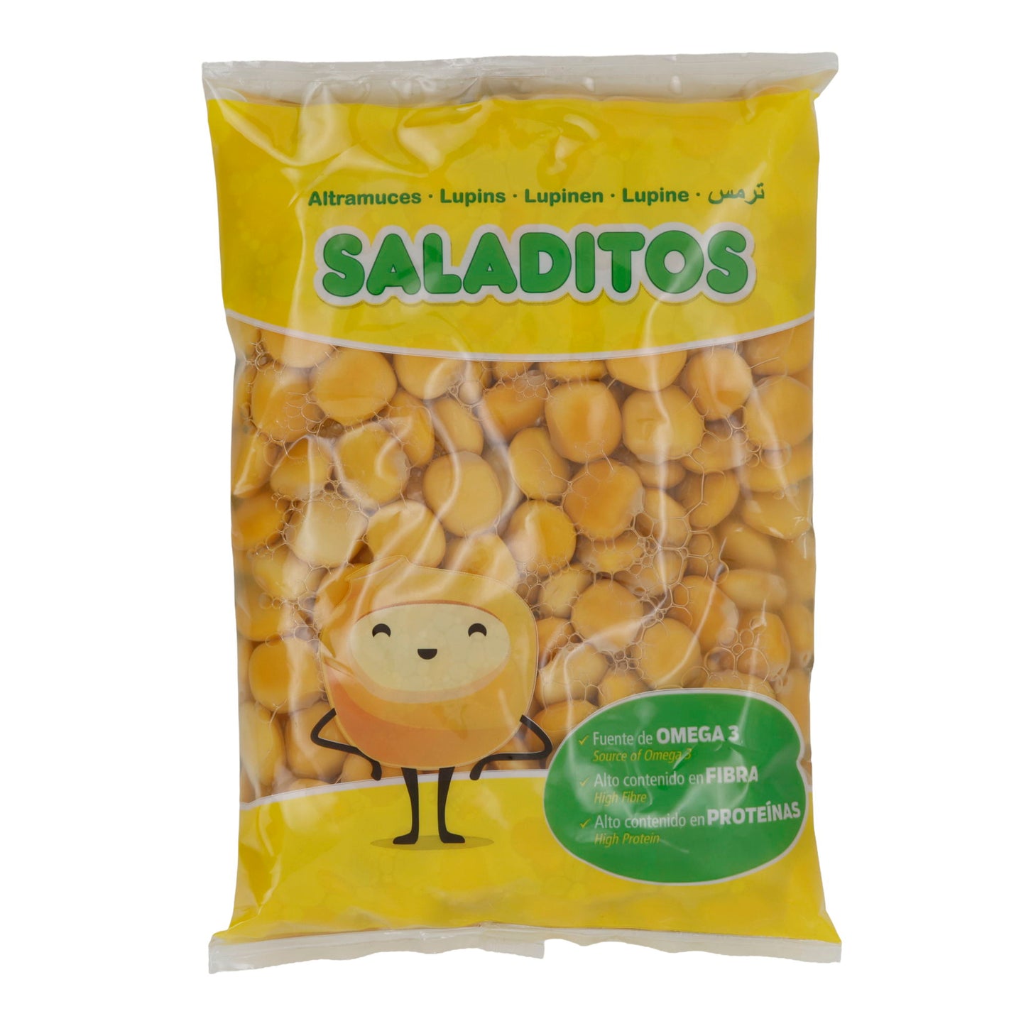 Lupinen Saladitos | Hülsenfrüchte | Eingelegt in Salzlake | 600 g