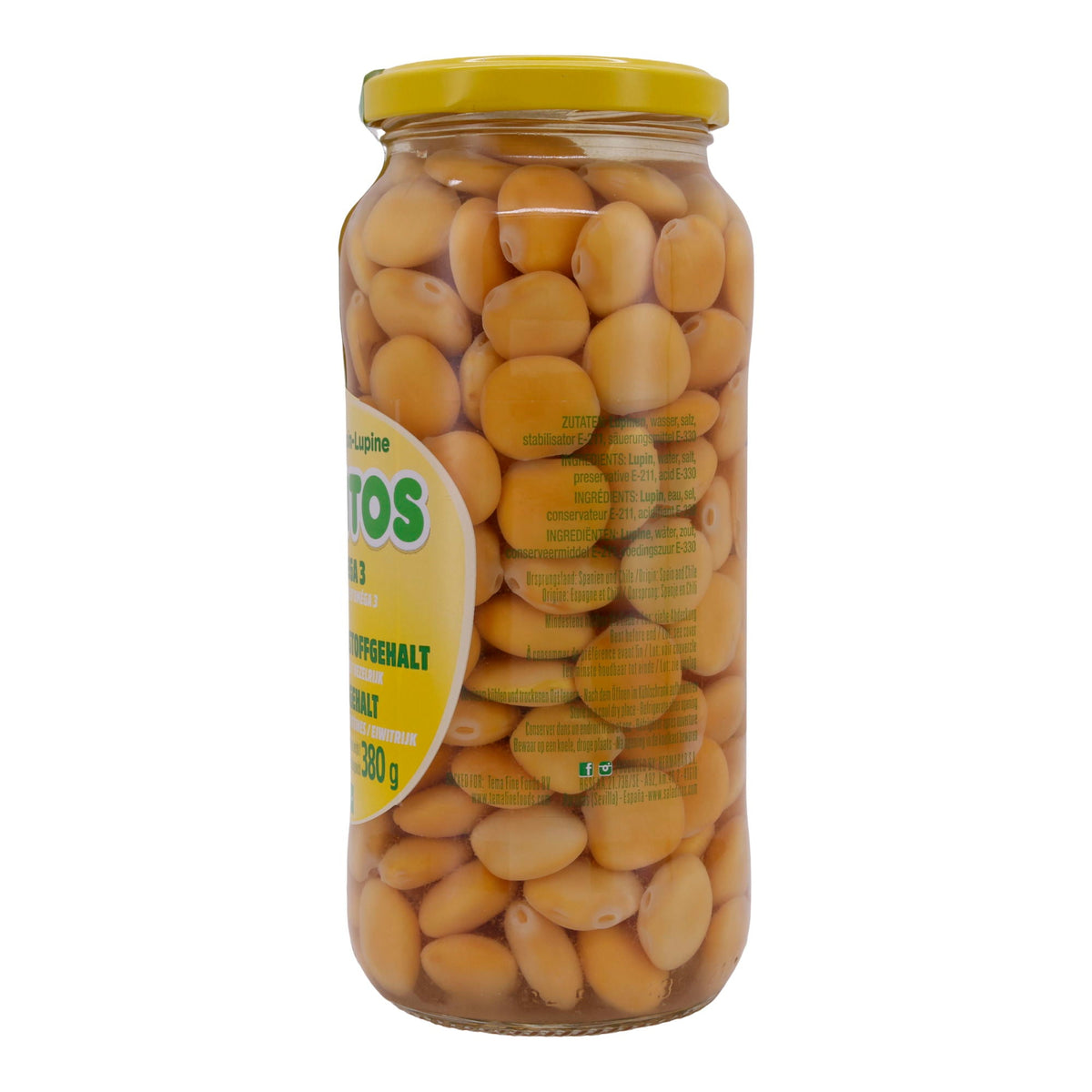 Lupinen Saladitos | Snack | Protein- & ballaststoffreich | 600 g SALADITOS