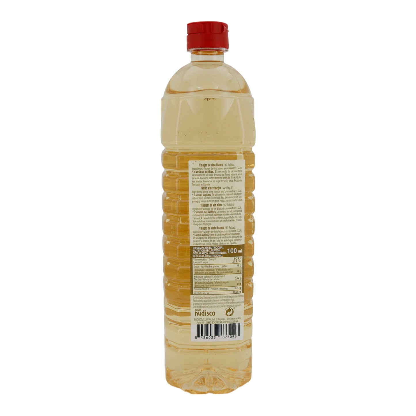 Essig Guest | Witte wijnazijn | Mild voor salades & marinades | 1L